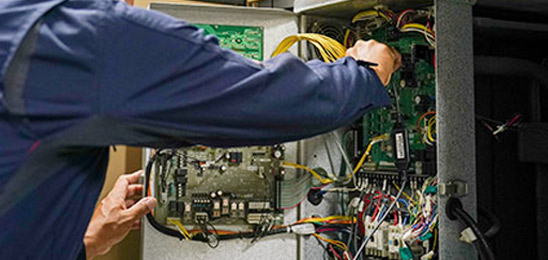 空調機器の工事